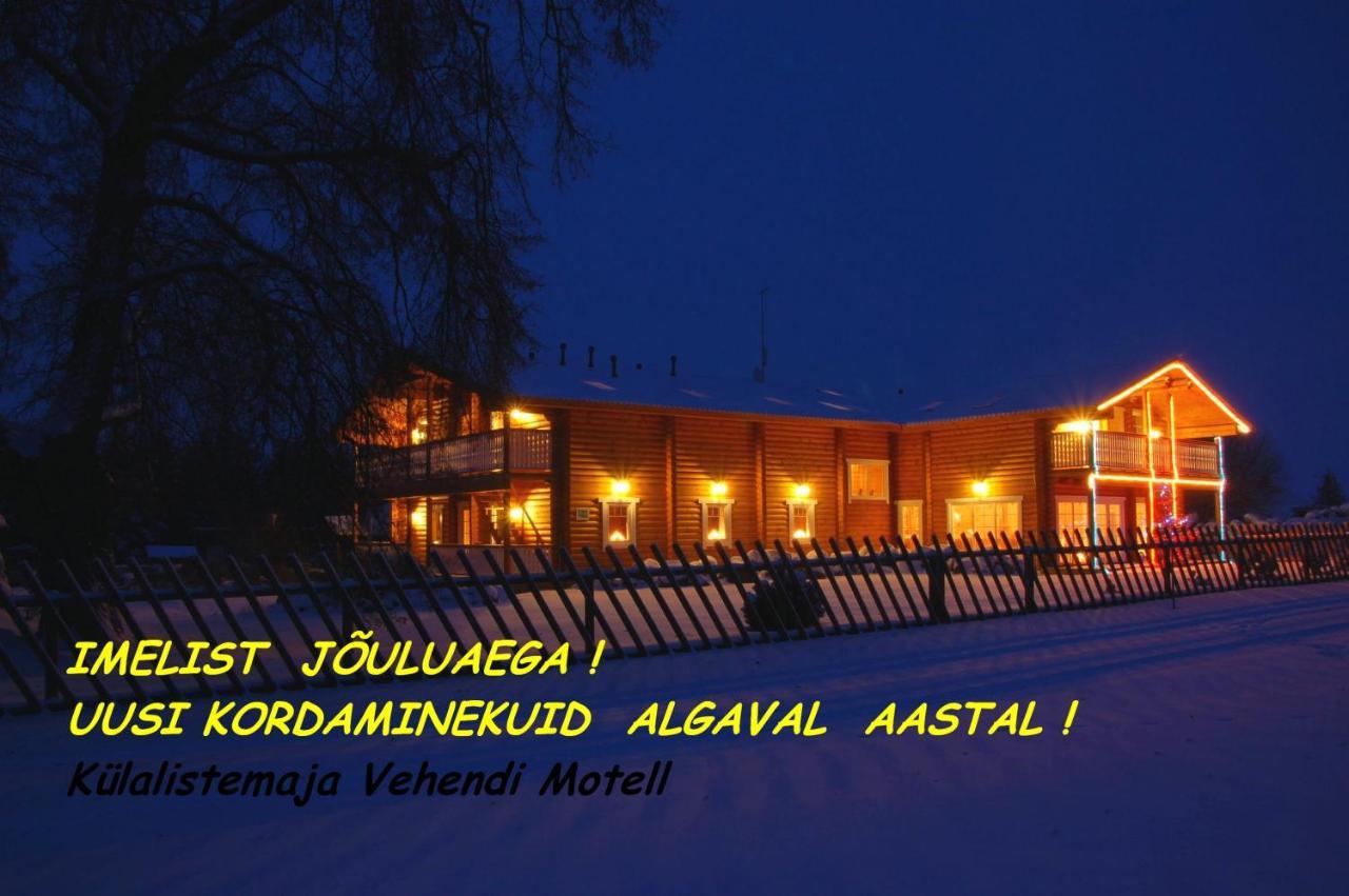 Kuelalistemaja Vehendi Motell ภายนอก รูปภาพ